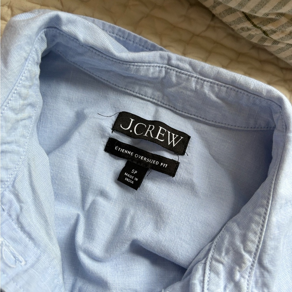 J. Crew Etienne Oversized Fit Shirt